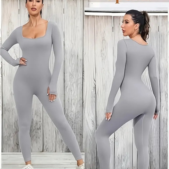 Women’s Black Ribbed Jumpsuit *NEW* - Picture 5 of 8